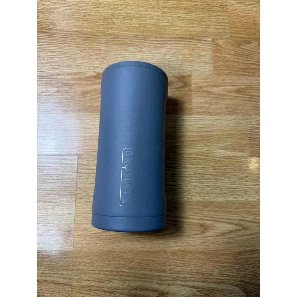 BruMate Hopsulator Juggernaut Camping Tailgate Can Cooler Unisex 24oz Matte Gray